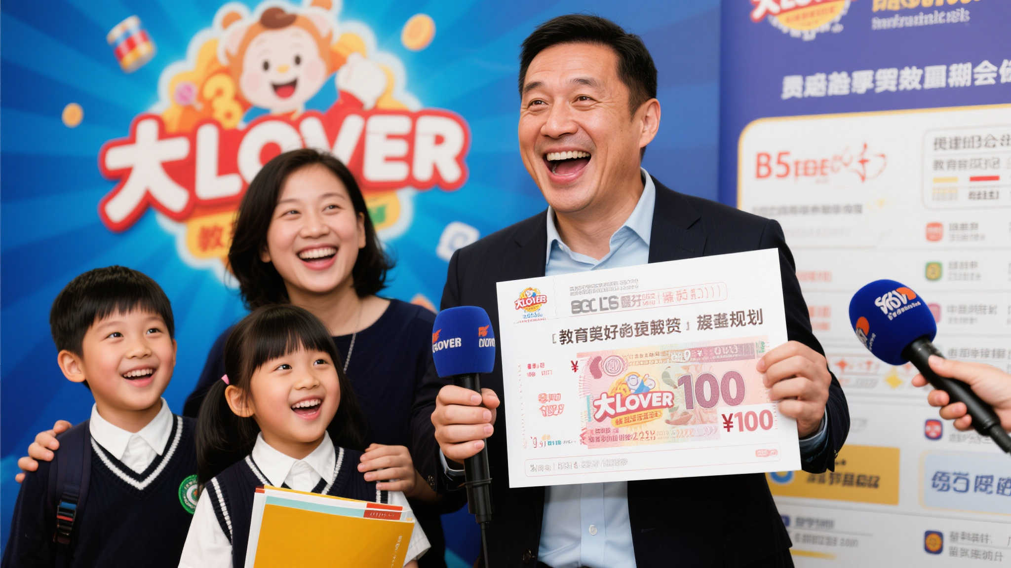 奖金规划：孩子教育放在首位
在接受采访